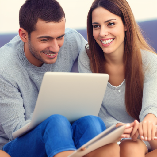 Path from online dating to engagement