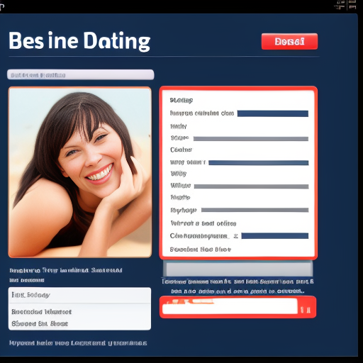 Long-distance relationship via online dating